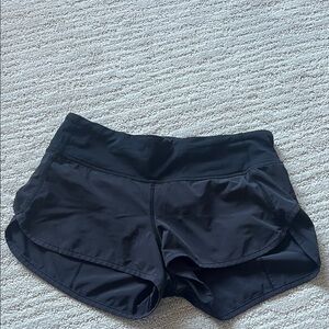 Women's Black Athletic Shorts